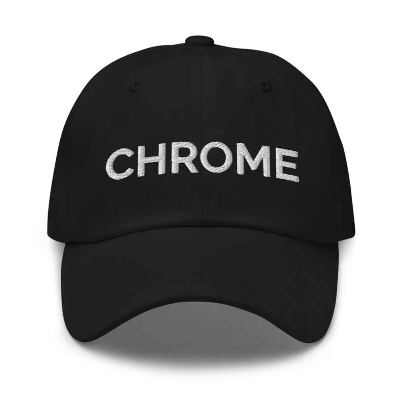 Chrome Hat - Black