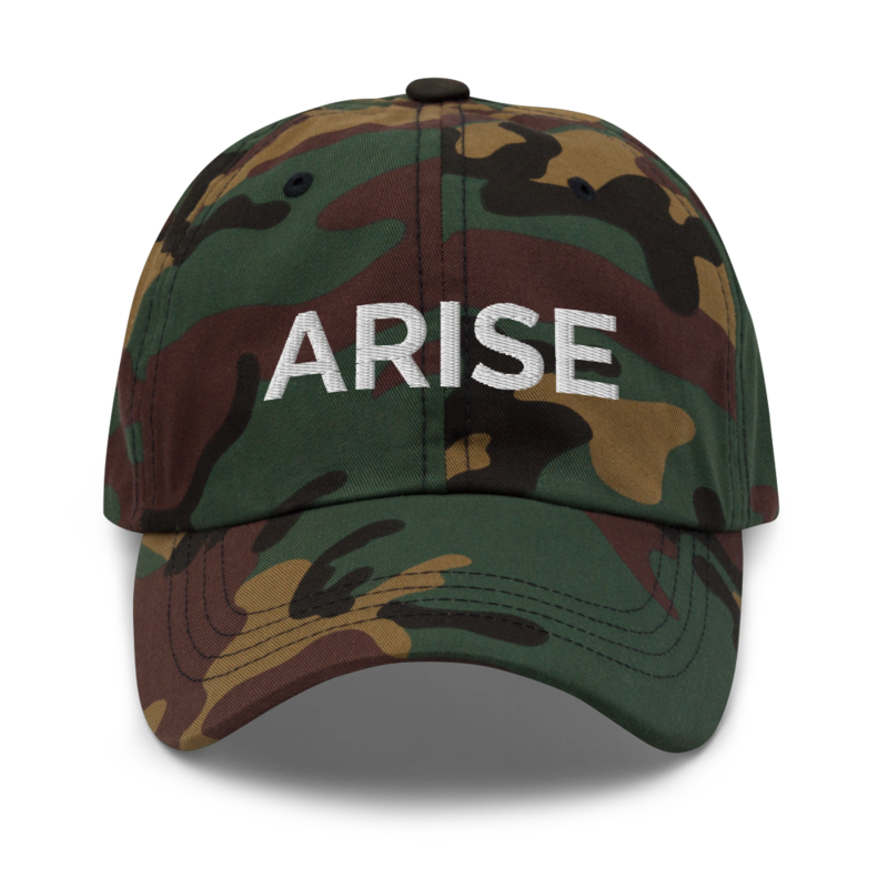 Arise Hat - Green Camo