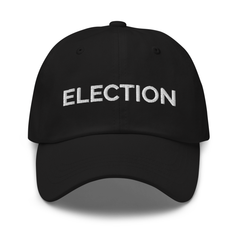 Election Hat - Black