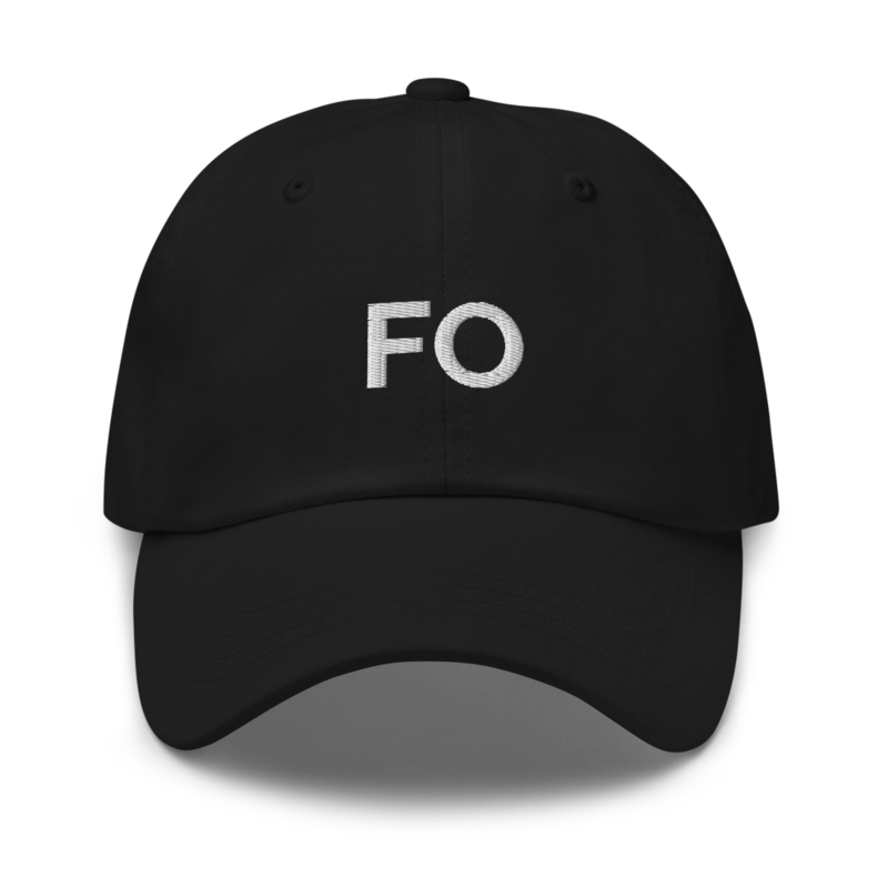 Fo Hat - Black