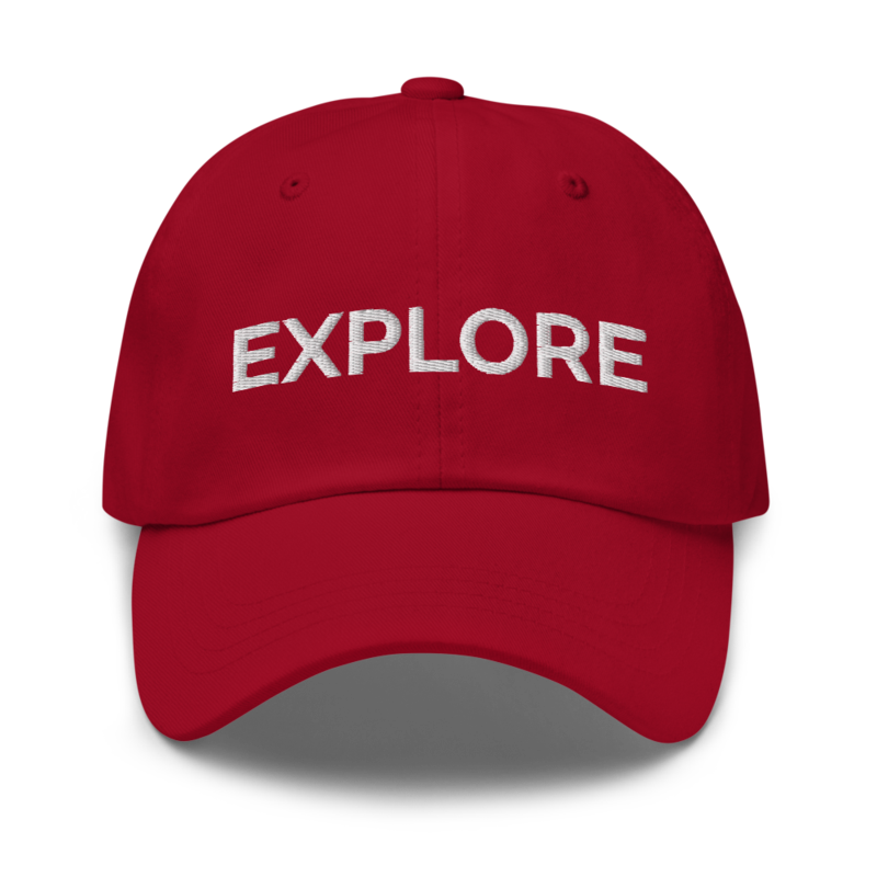 Explore Hat - Cranberry