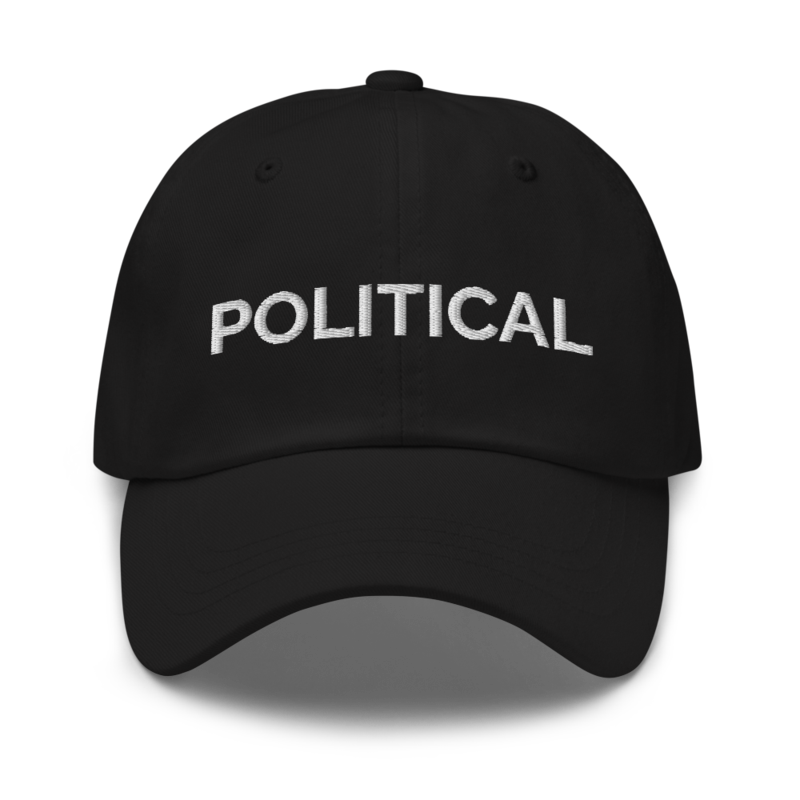 Political Hat - Black