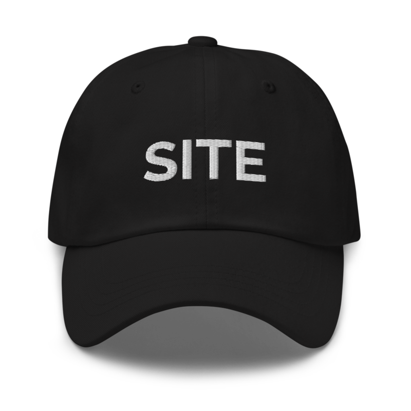 Site Hat - Black