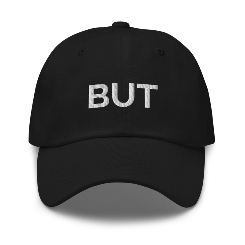 But Hat - Black