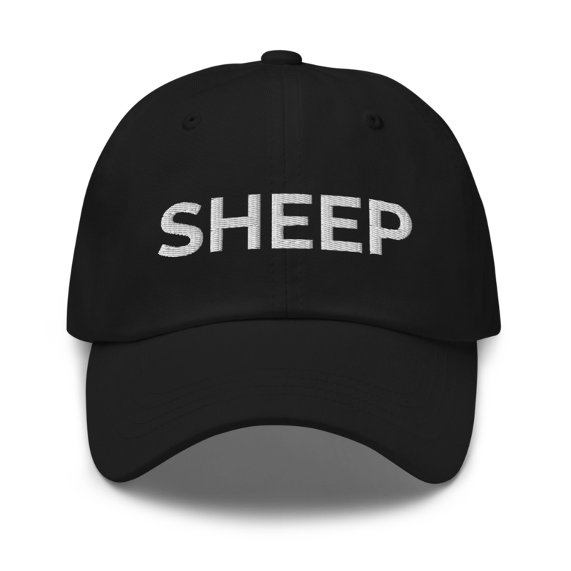 Sheep Hat - Black