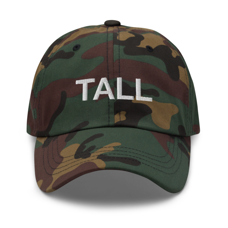 Tall Hat - Green Camo