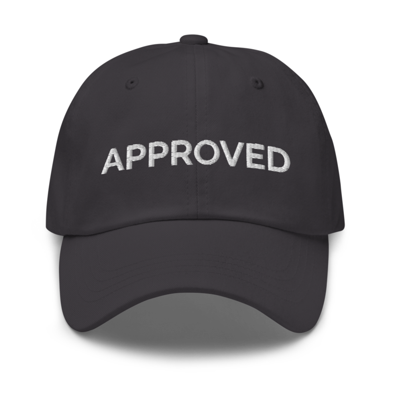 Approved Hat - Dark Grey