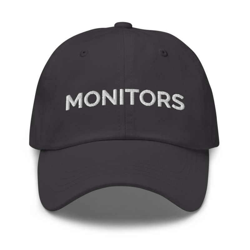 Monitors Hat - Dark Grey