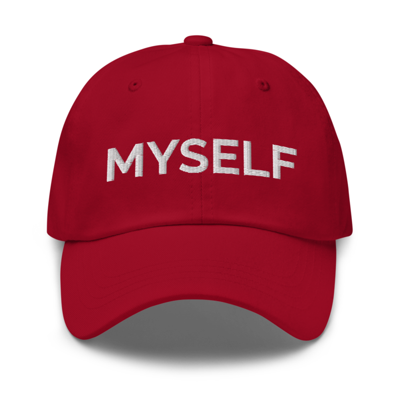 Myself Hat - Cranberry