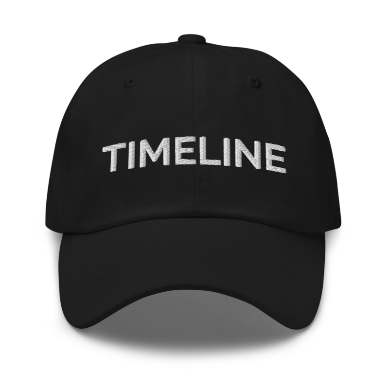 Timeline Hat - Black