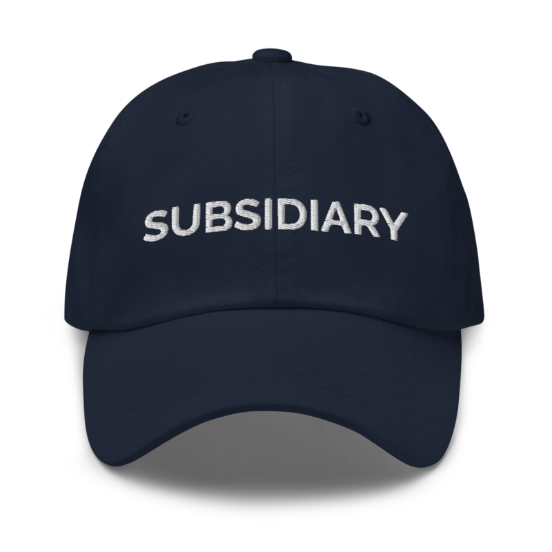 Subsidiary Hat - Navy