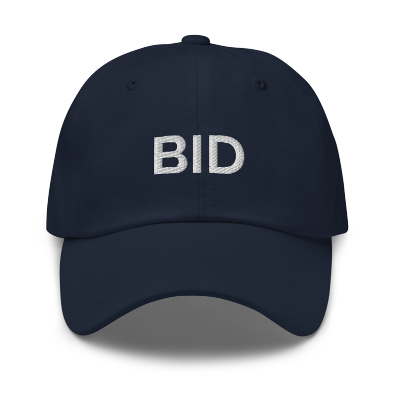 Bid Hat - Navy