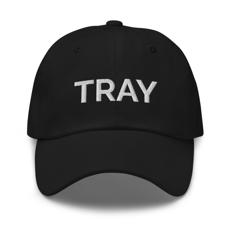 Tray Hat - Black