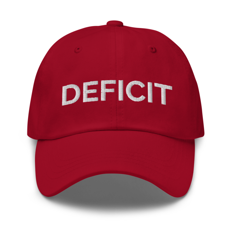Deficit Hat - Cranberry