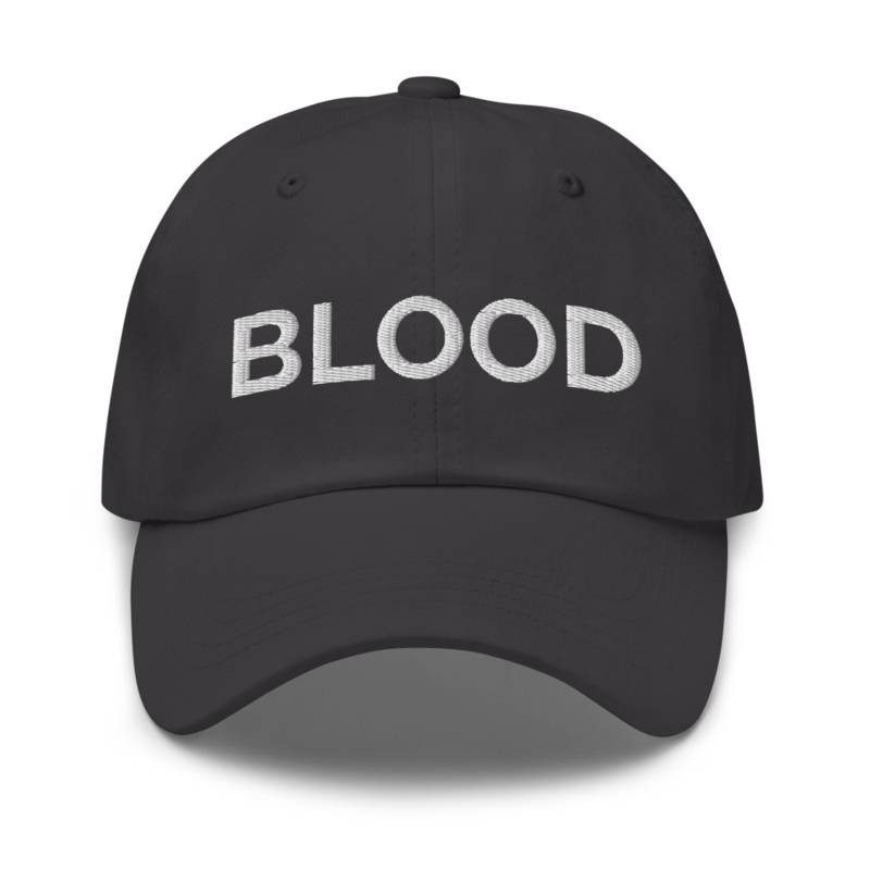 Blood Hat - Dark Grey