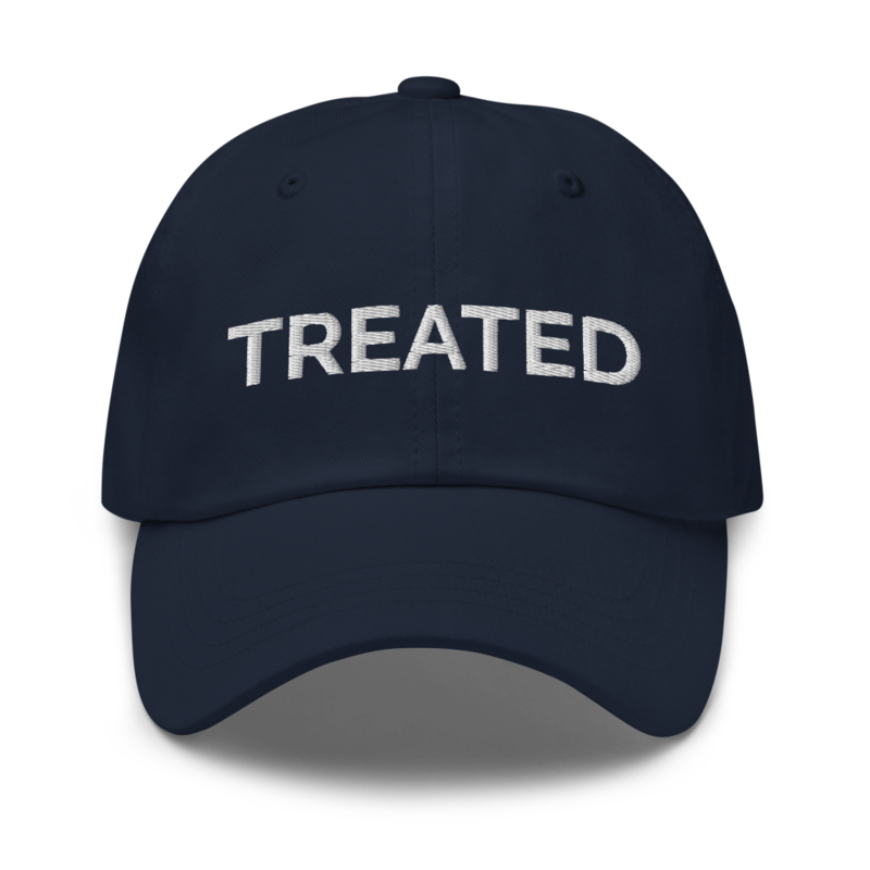 Treated Hat - Navy