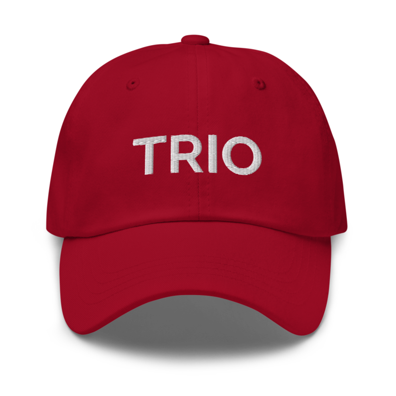 Trio Hat - Cranberry