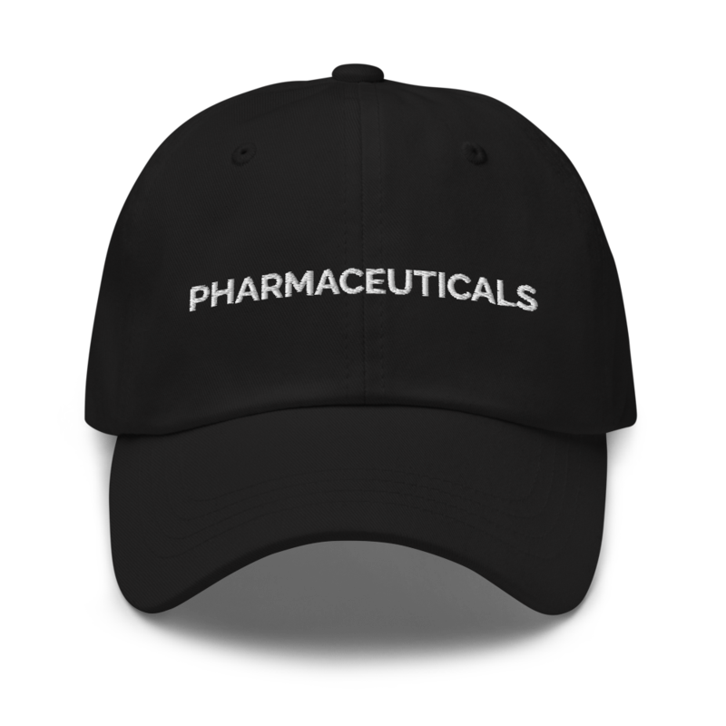 Pharmaceuticals Hat - Black