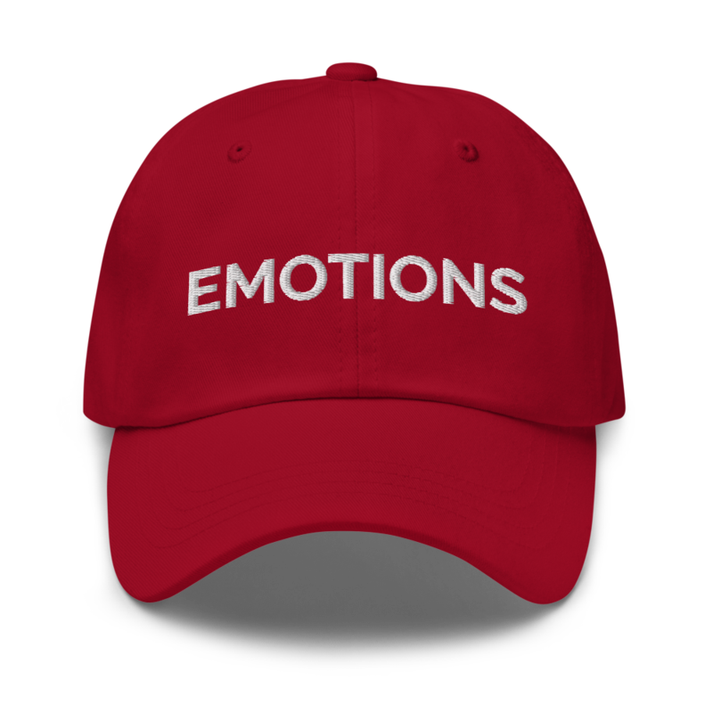 Emotions Hat - Cranberry