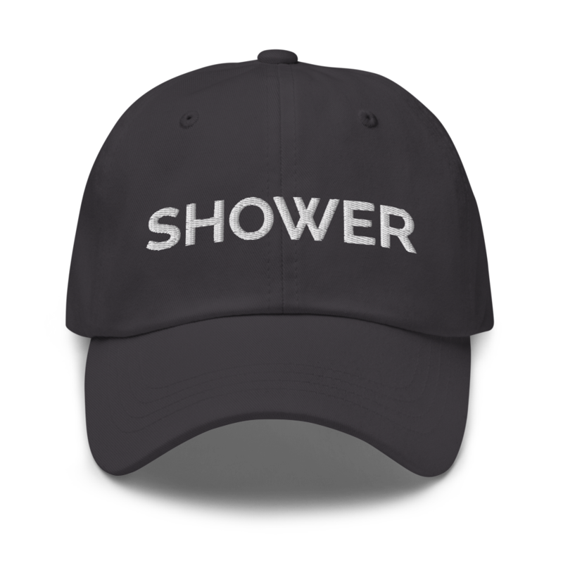 Shower Hat - Dark Grey