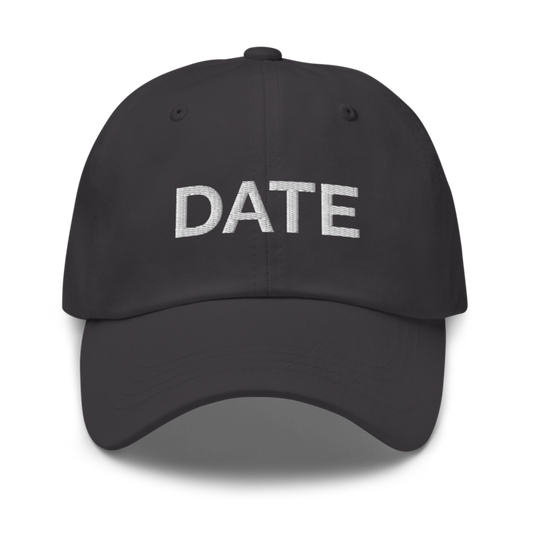 Date Hat - Dark Grey