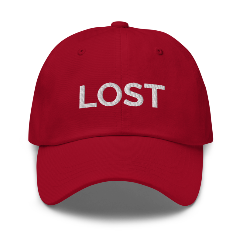 Lost Hat - Cranberry