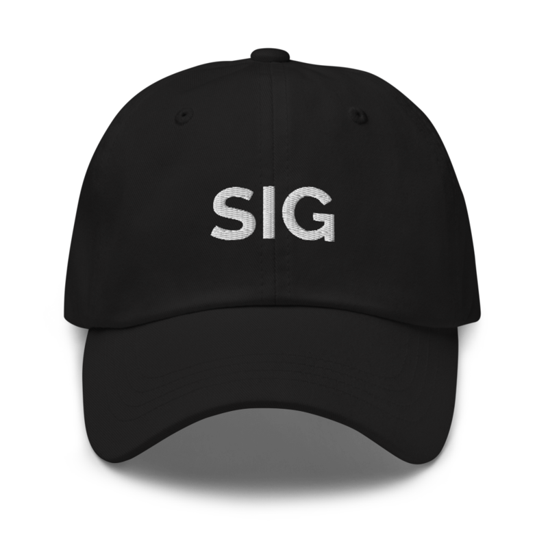 Sig Hat - Black