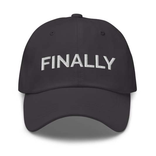Finally Hat - Dark Grey