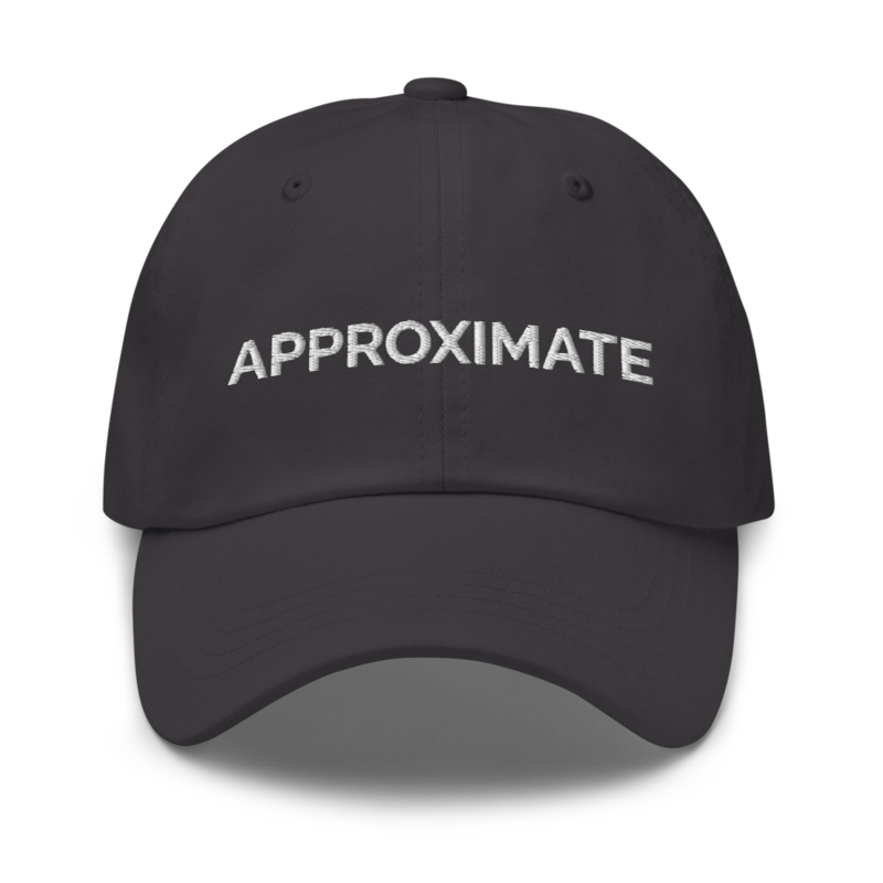 Approximate Hat - Dark Grey