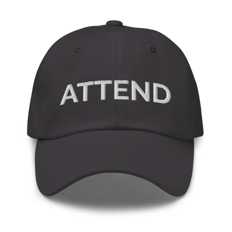 Attend Hat - Dark Grey