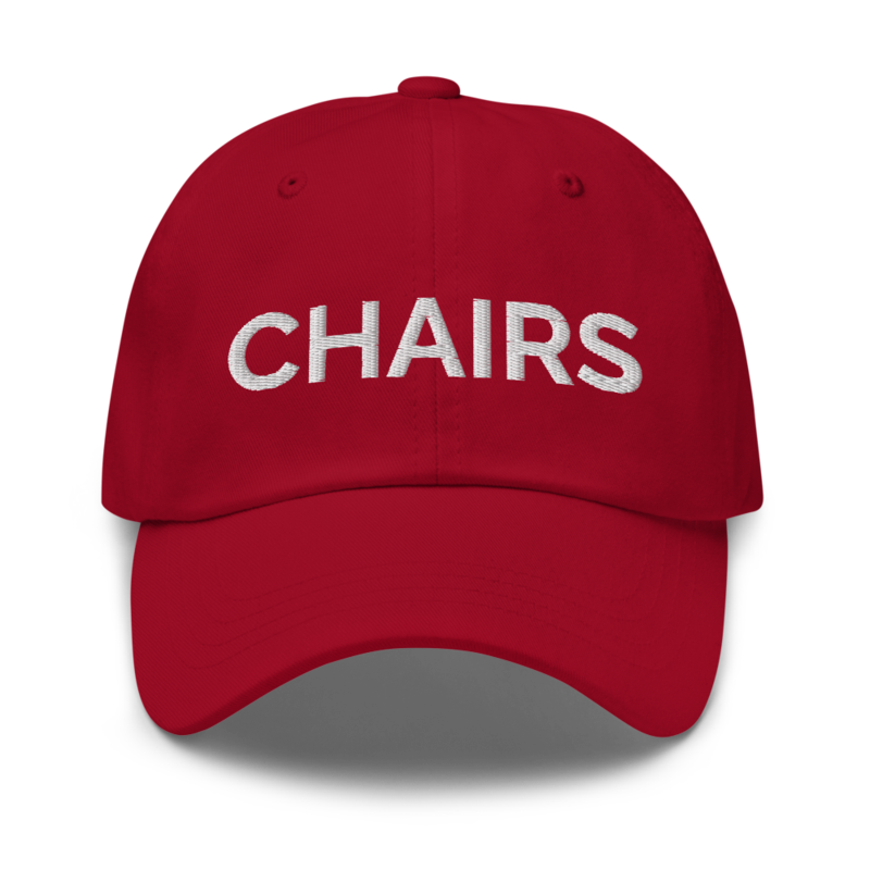 Chairs Hat - Cranberry