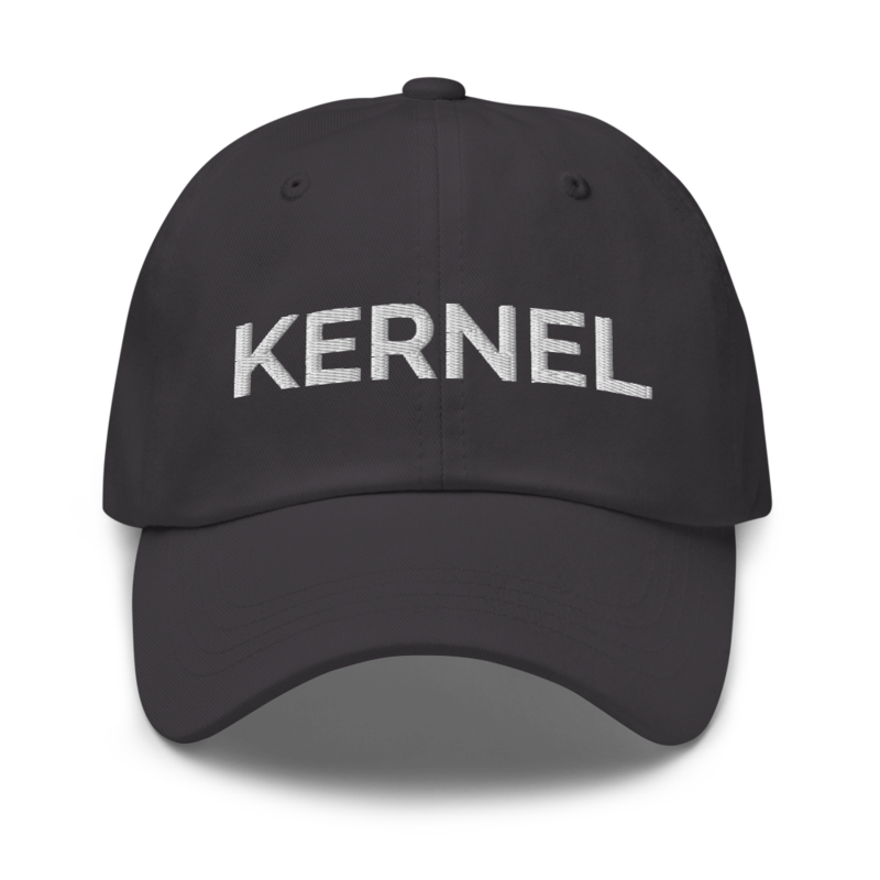 Kernel Hat - Dark Grey