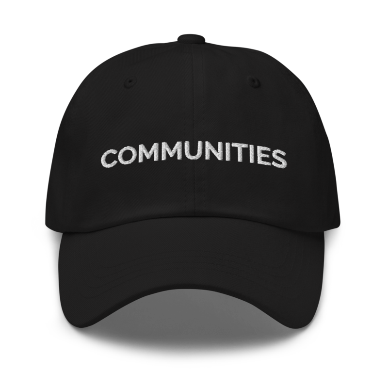 Communities Hat - Black