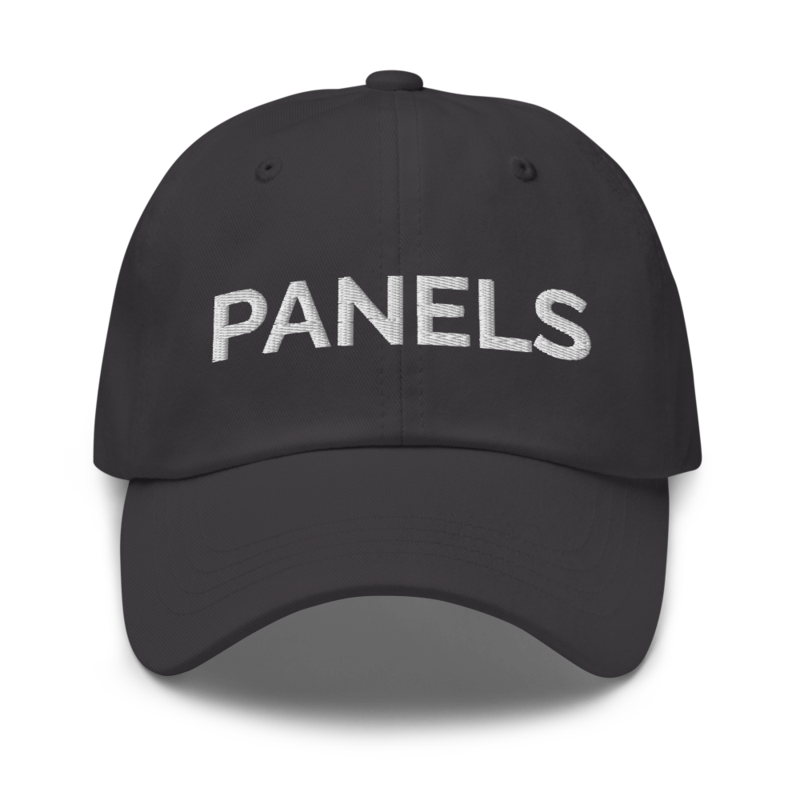 Panels Hat - Dark Grey