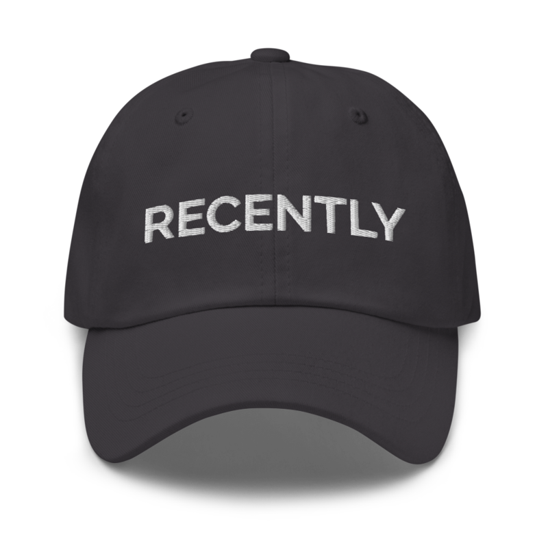 Recently Hat - Dark Grey