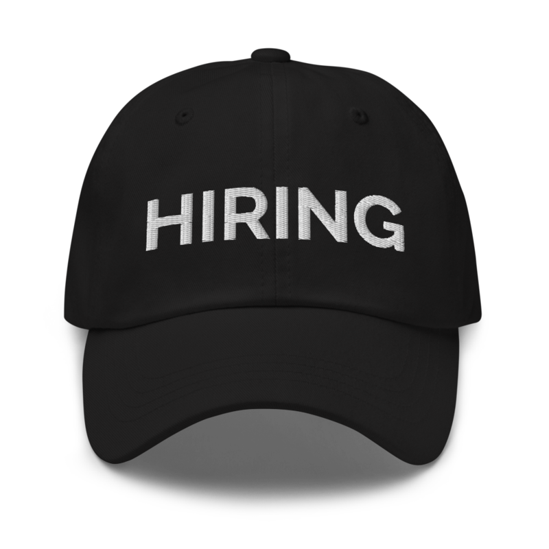 Hiring Hat - Black