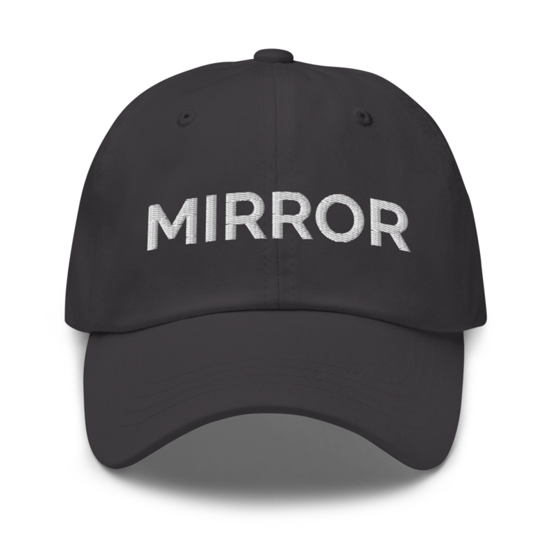 Mirror Hat - Dark Grey