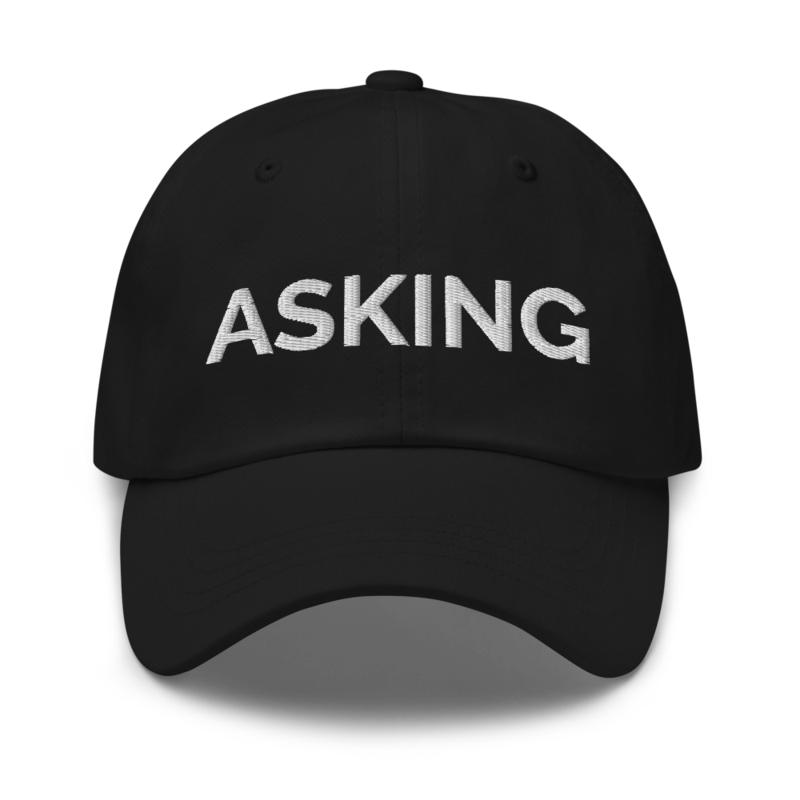 Asking Hat - Black