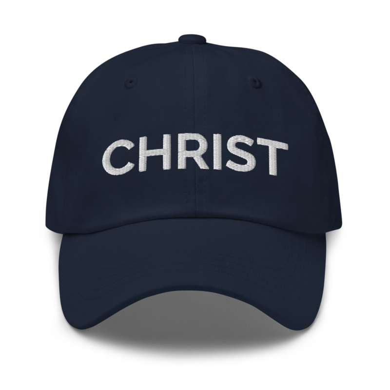 Christ Hat - Navy