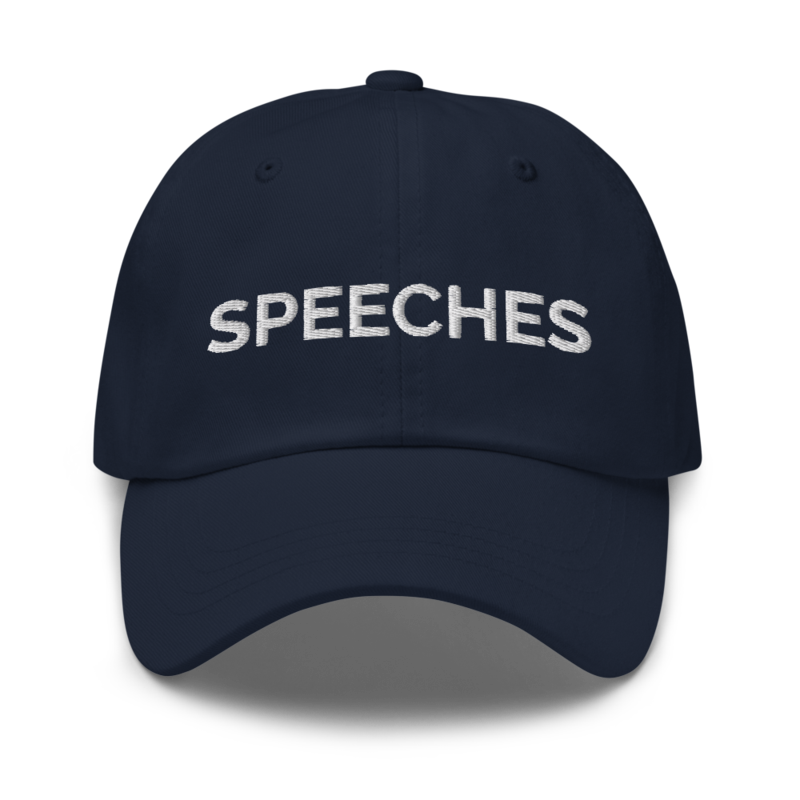 Speeches Hat - Navy
