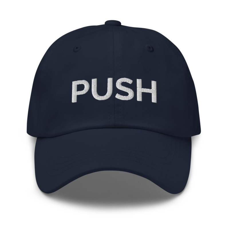 Push Hat - Navy