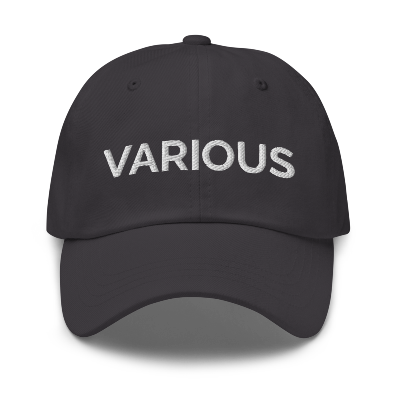 Various Hat - Dark Grey