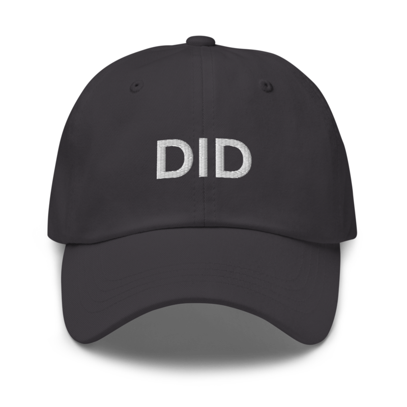 Did Hat - Dark Grey