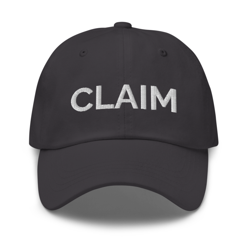 Claim Hat - Dark Grey
