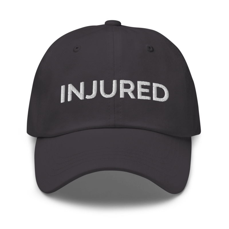 Injured Hat - Dark Grey