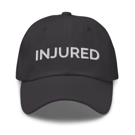 Injured Hat - Dark Grey