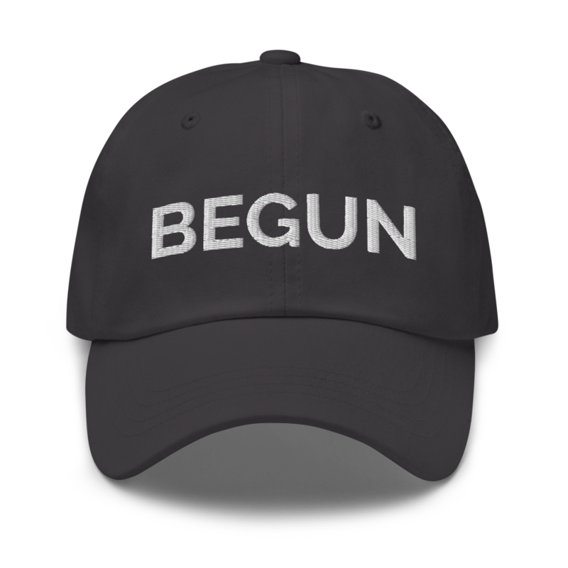 Begun Hat - Dark Grey