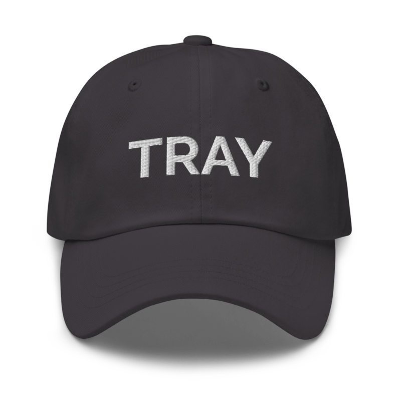 Tray Hat - Dark Grey