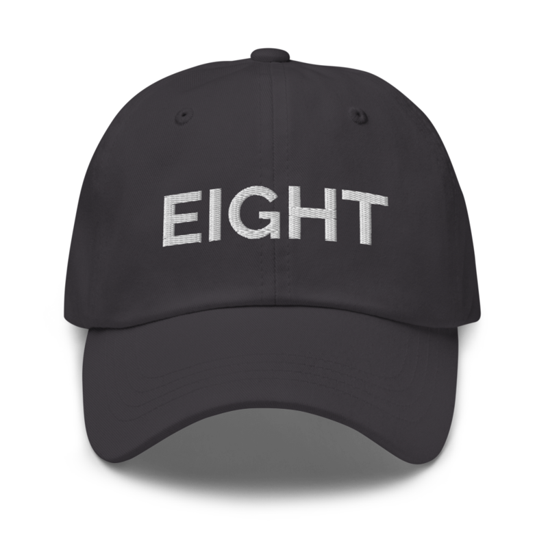 Eight Hat - Dark Grey