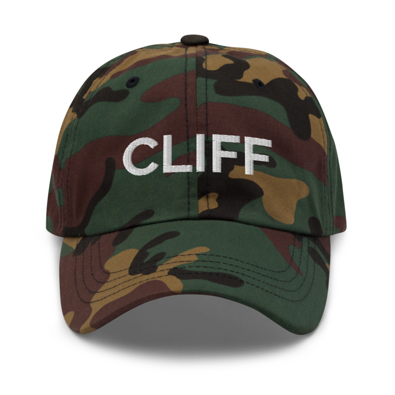 Cliff Hat - Green Camo